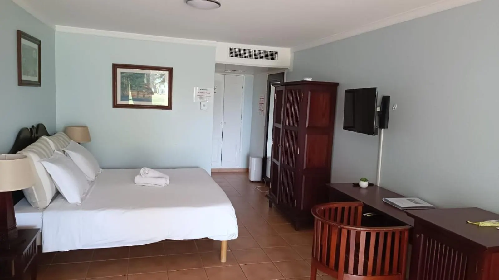 Grand Studio 4 Pers Superbe Vue Mer Et Cocotiers Dans Village Vacances Sainte-Anne Plage A - 30 M Апартаменты Сент-Анн