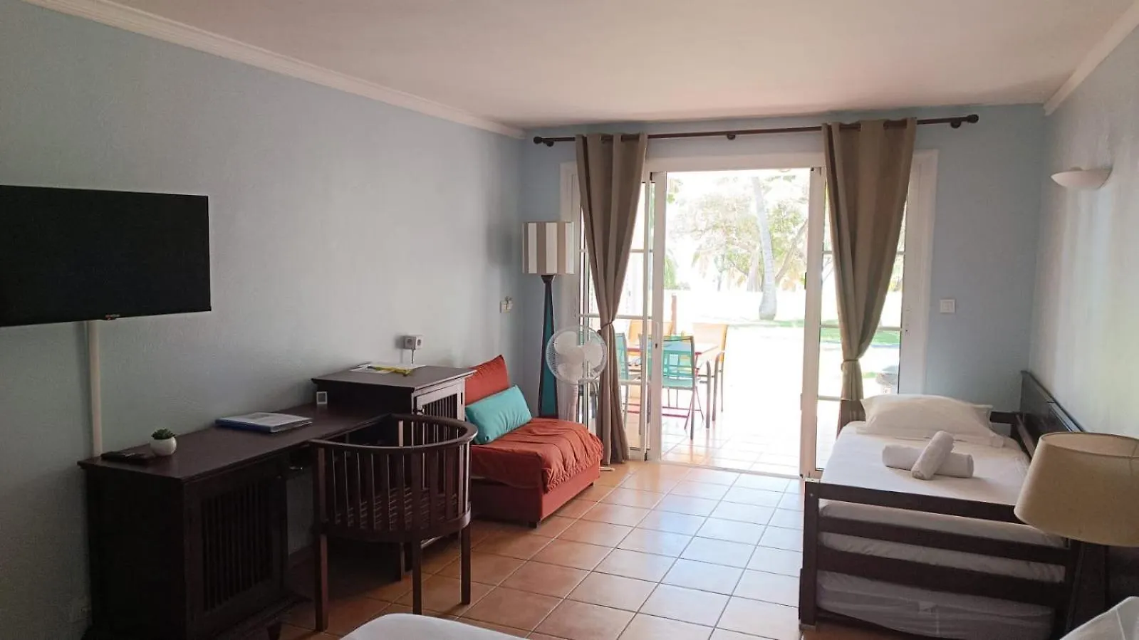 Апартаменты Grand Studio 4 Pers Superbe Vue Mer Et Cocotiers Dans Village Vacances Sainte-Anne Plage A - 30 M Гваделупа